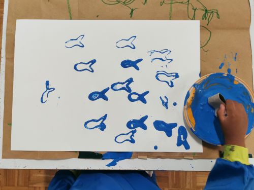 Tiskanje morske slike