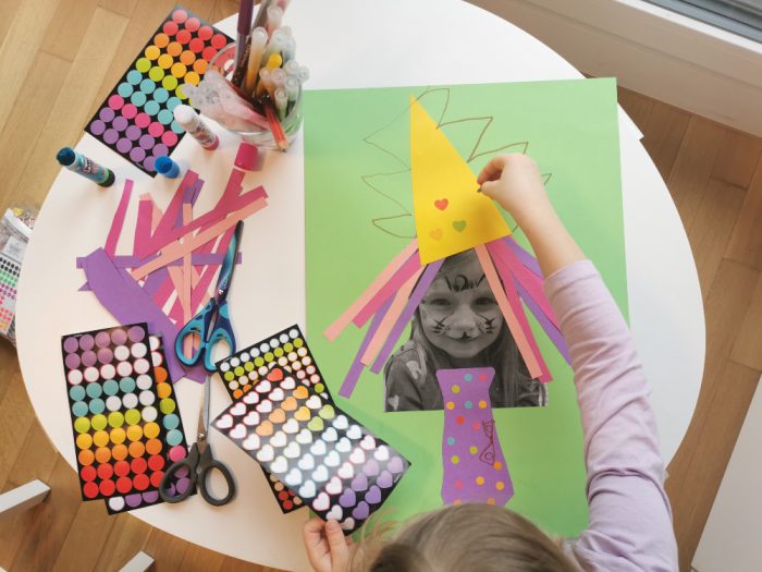 Zabavni obrazki - Pustne aktivnosti za otroke